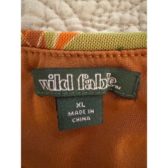 Wild Fable Y2K, 70th, psychedelic print, mini skirt, XL - Picture 4 of 5
